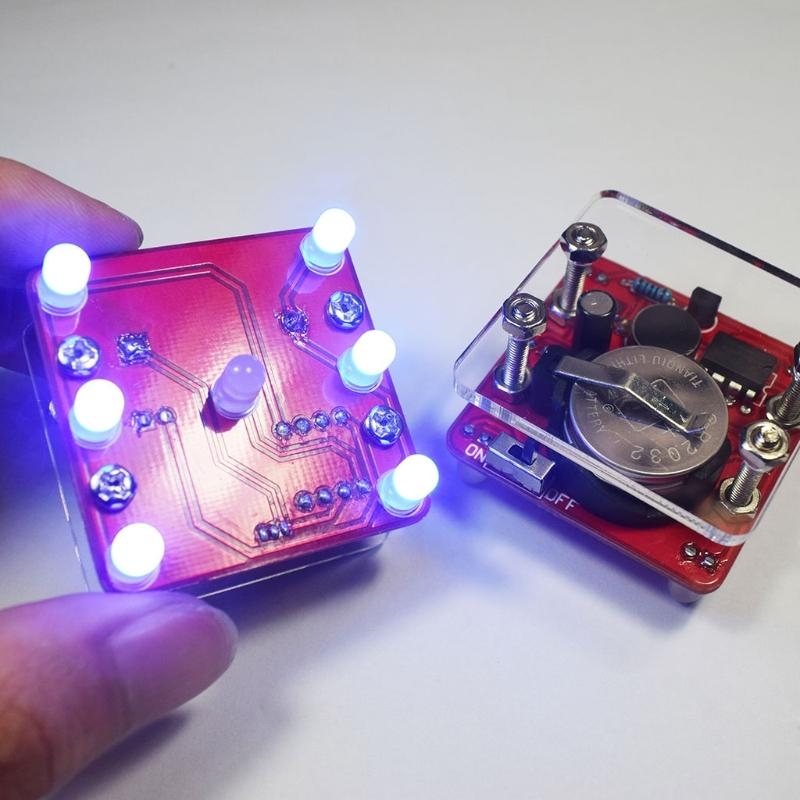 Best Diy Electronics Kits - Zestaw do samodzielnego montażu: Kostki LED