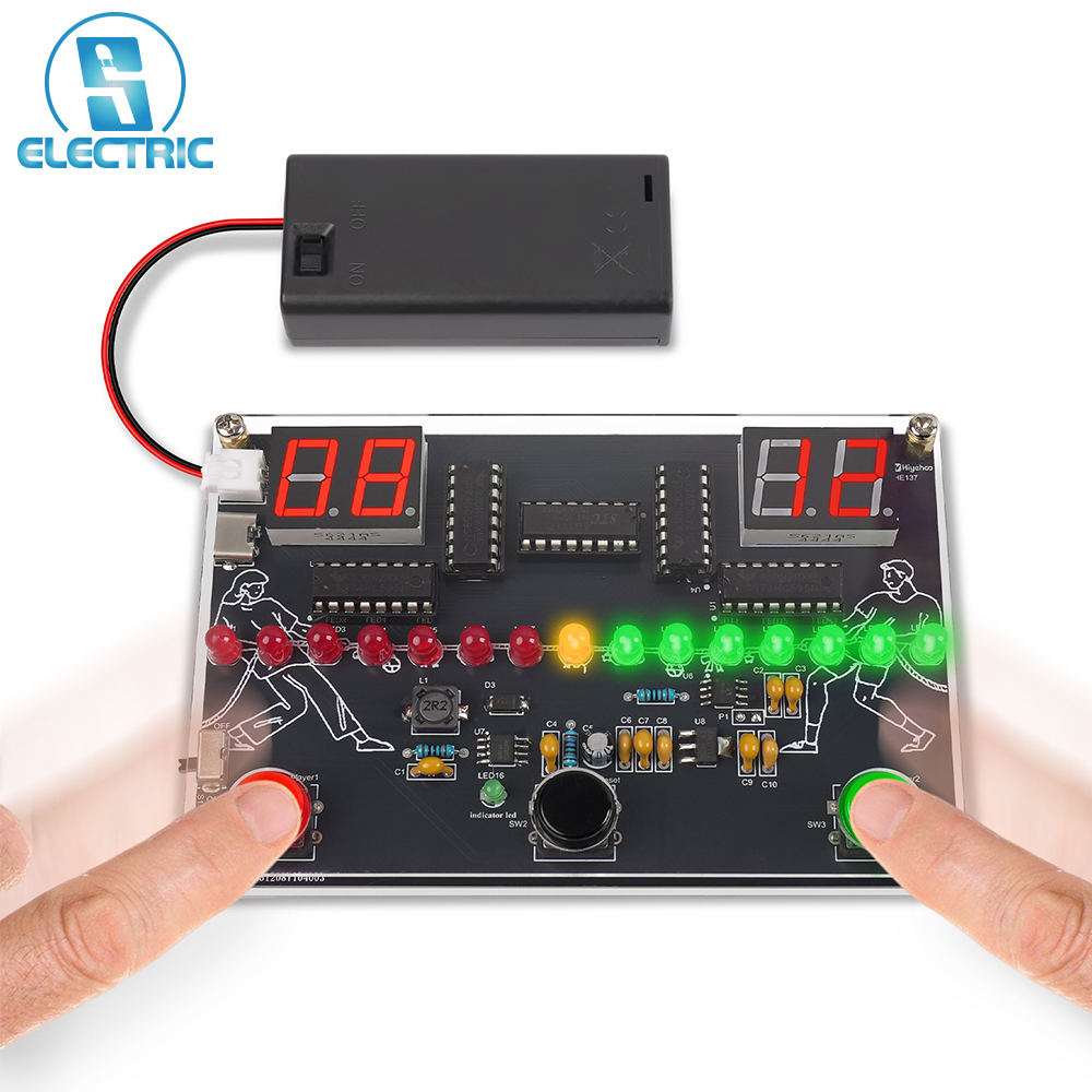 Diy Electronics Game - Zestaw do samodzielnego montażu: Konsola do