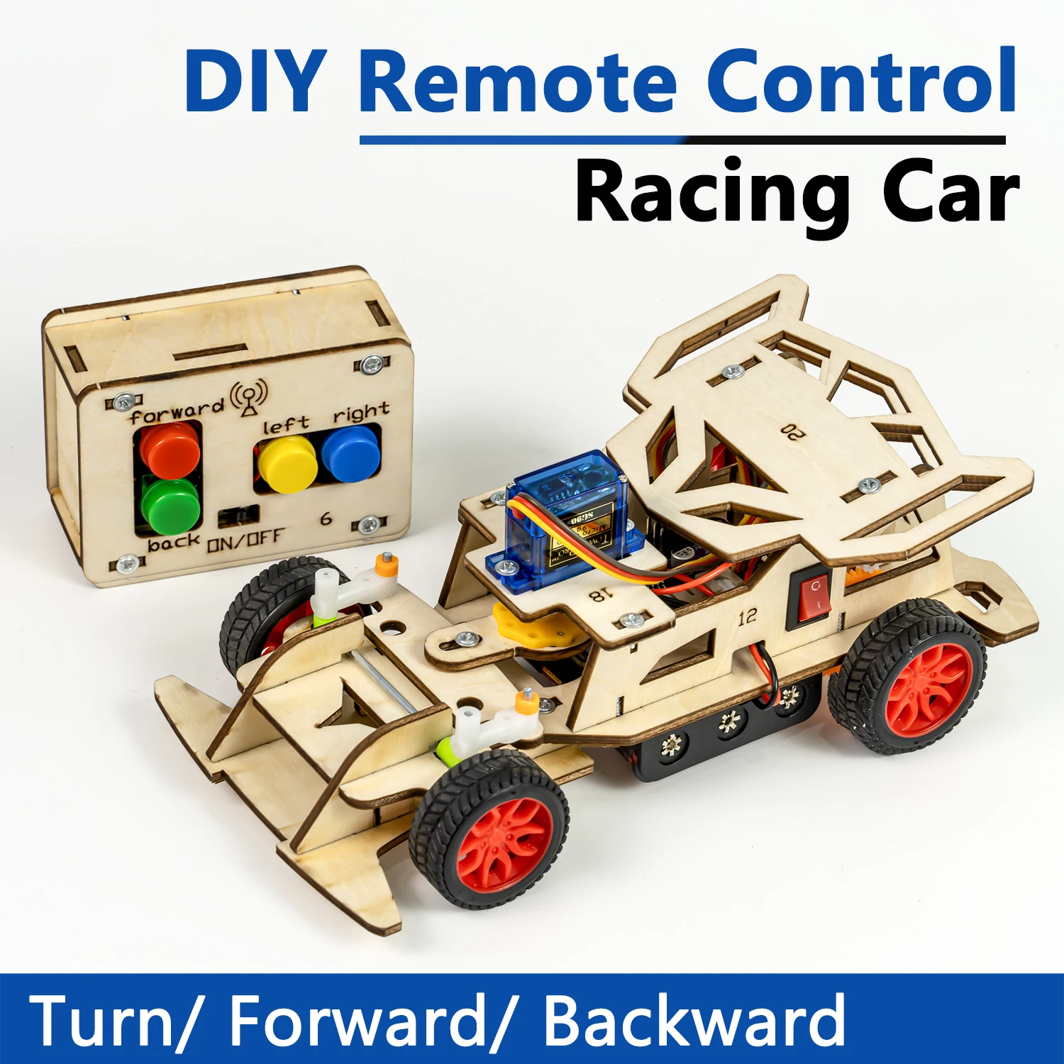 Diy Electronics Projects For Students - Zestaw do samodzielnego montażu zdalnie sterowanego