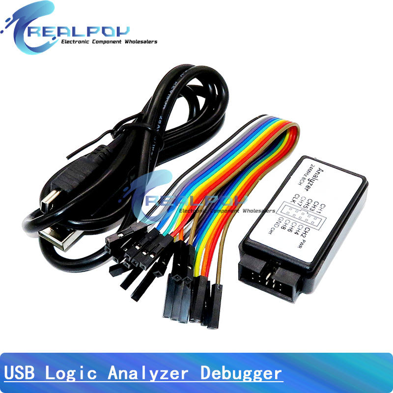 Diy Electronics Project Kit - Analizator logiczny USB 24 MHz 8