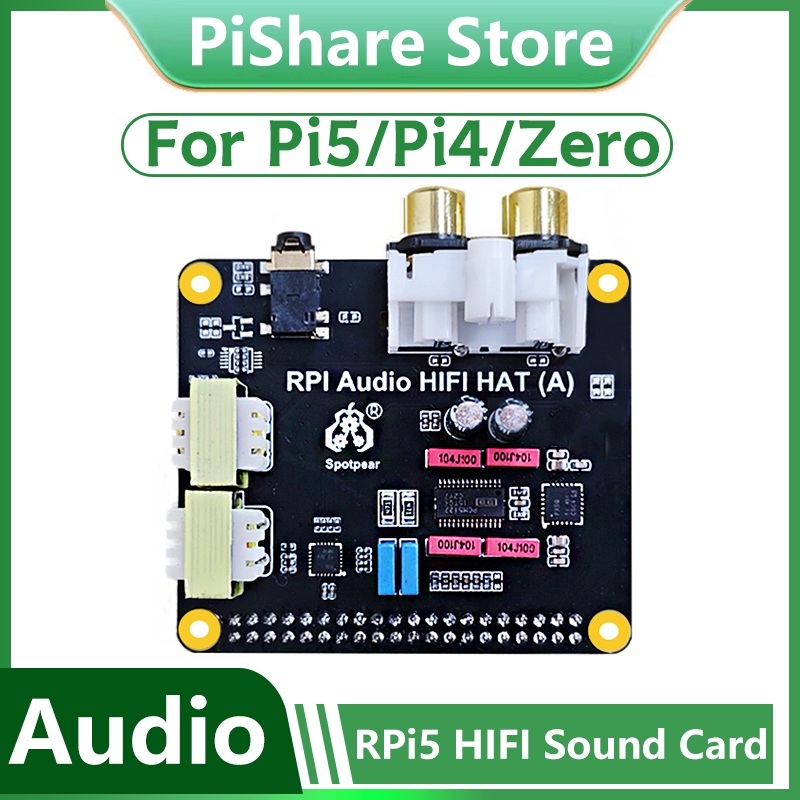 Raspberry Pi Zero - Karta audio Raspberry Pi 5 PCM5122