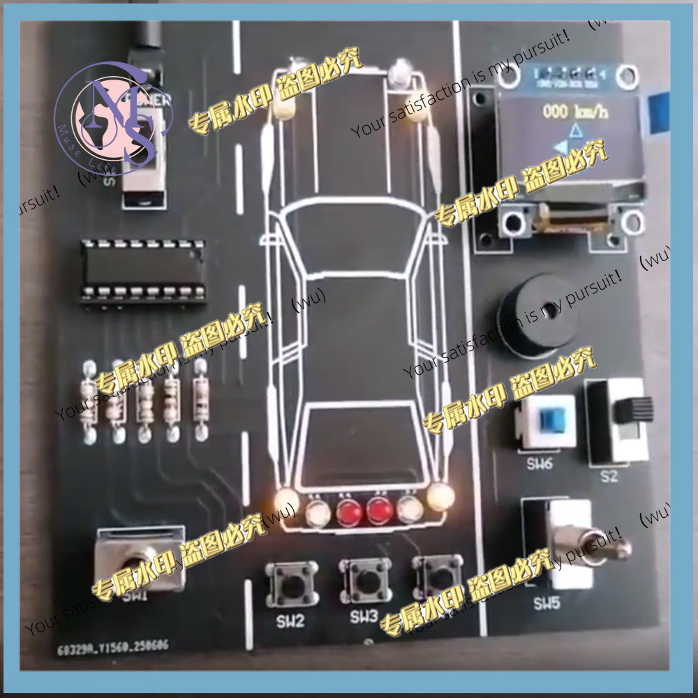 Diy Electronics Projects For Students - Zestaw do samodzielnego montażu symulatora jazdy