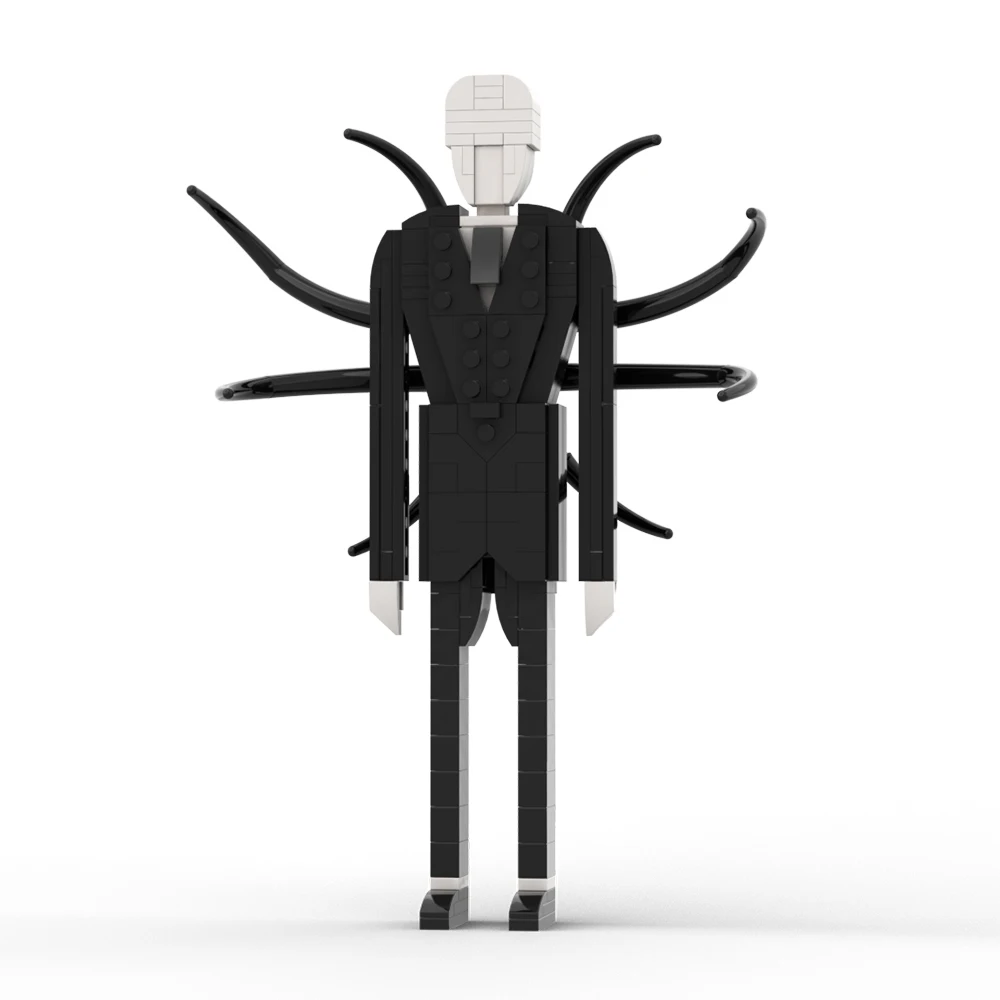 Diy Electronics Gift Ideas - MOC Legendarni Postacie Czarne Slendermeny Model