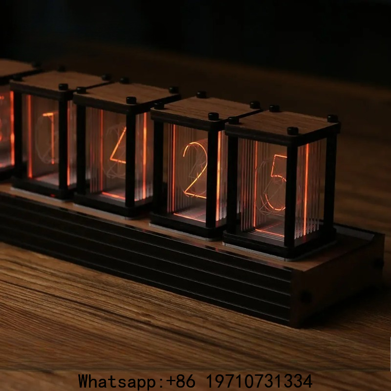 Diy Electronics Gift Ideas - Zegar Nixie DIY, zegar stołowy LED,