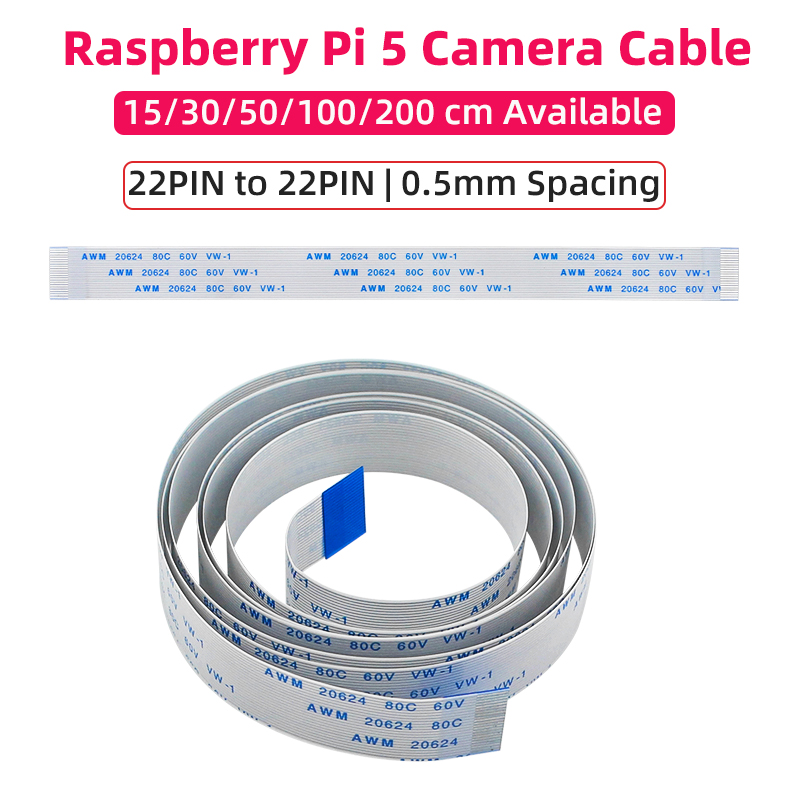Raspberry Pi Zero - Kabel kamery Raspberry Pi 5 22-pinowy