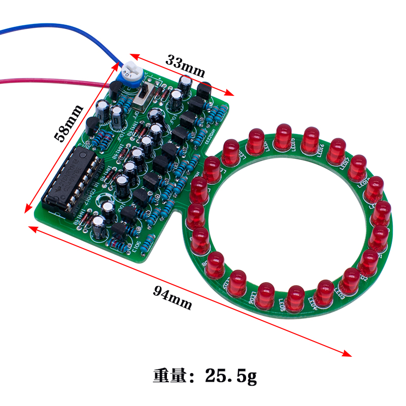 Zestaw DIY: Lampa LED z efekte – Diy Electronics Projects For Students recenzja i cena
