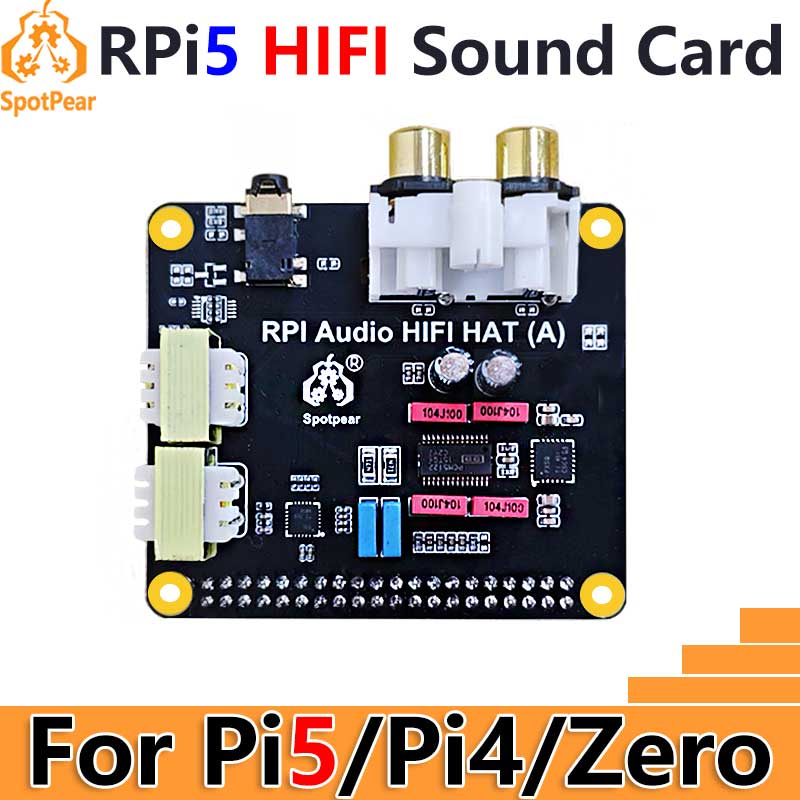 Raspberry Pi5 Audio HIFI HAT P – Raspberry Pi Zero recenzja i cena