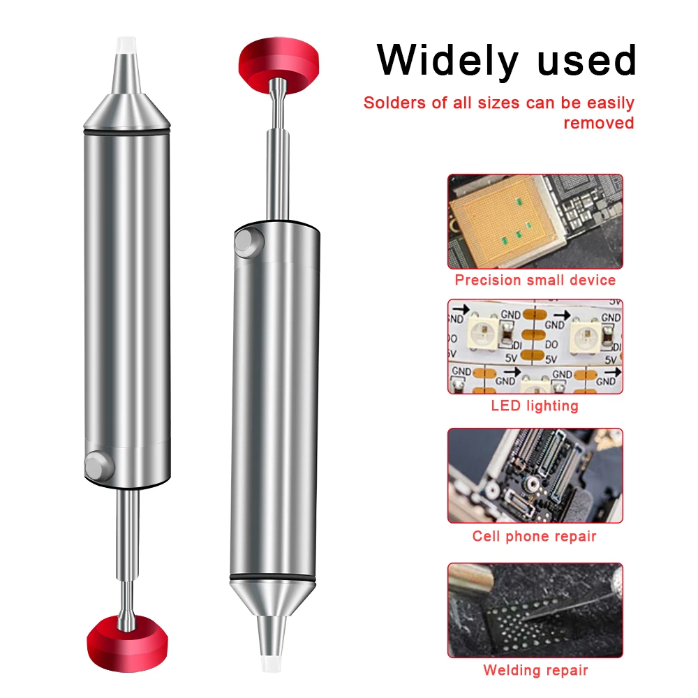 Aluminiowa, mocna pompa rozlut – Desoldering Pump Solder recenzja i cena