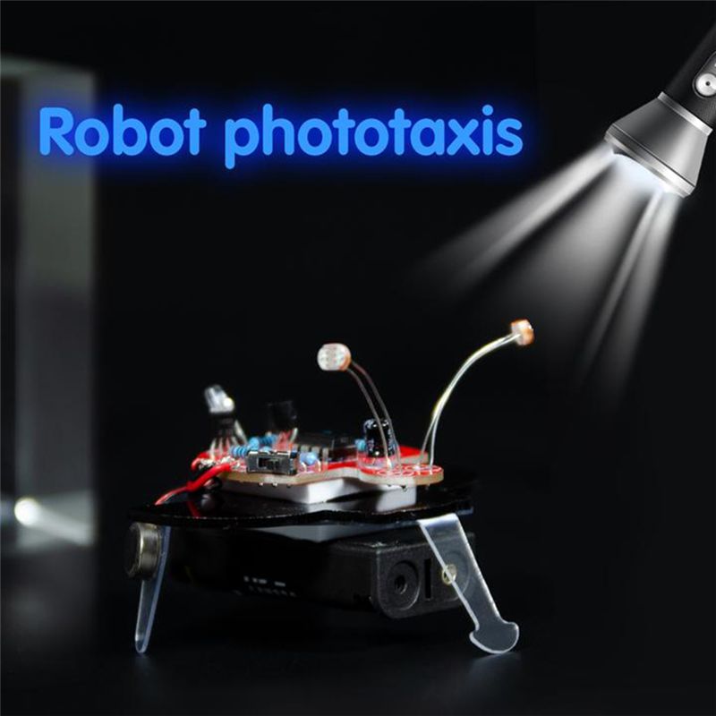 Zestaw DIY Mini Robot Fotorezy – Diy Electronics Learning Kit recenzja i cena
