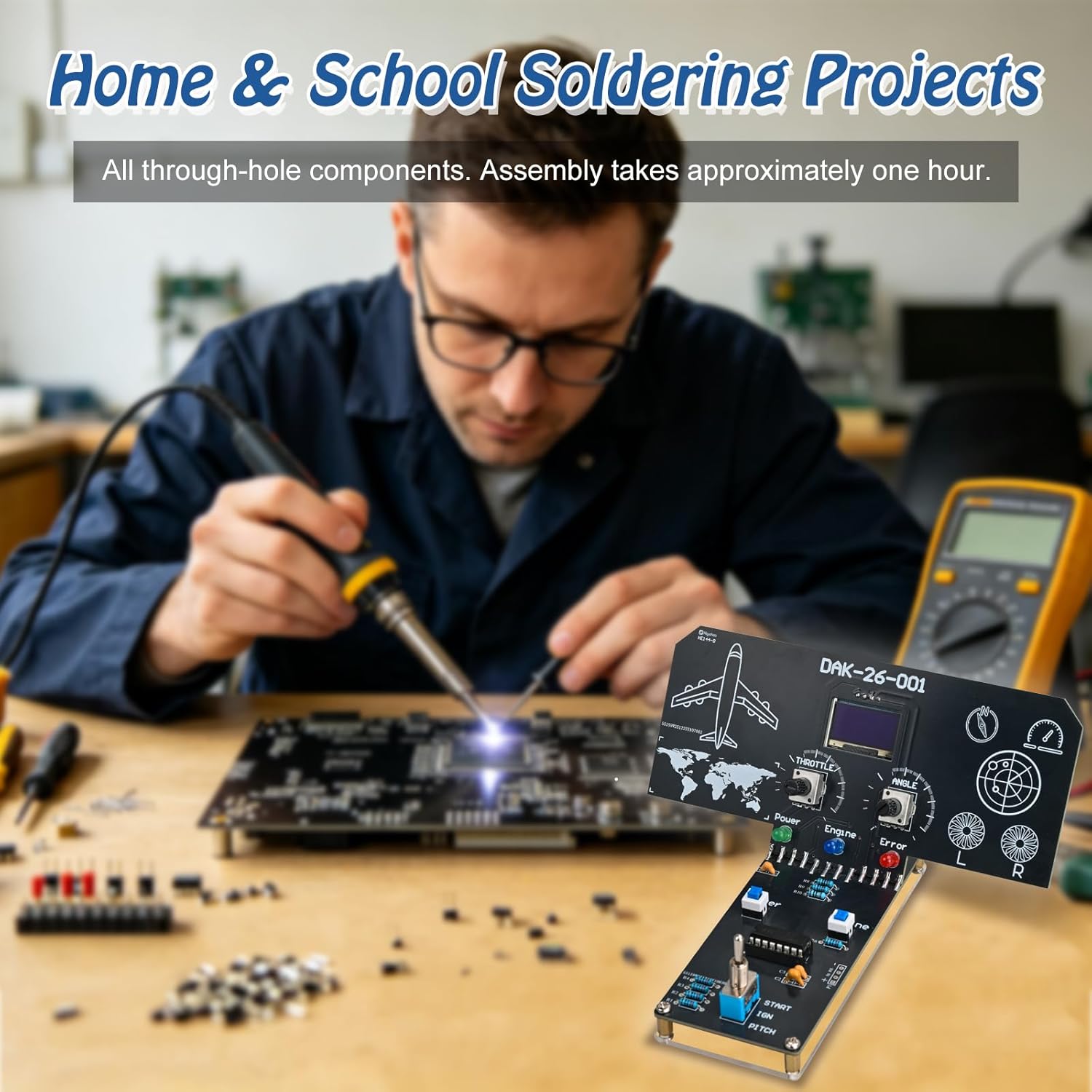 Zestaw do samodzielnego montaż – Diy Electronics Projects For Students recenzja i cena