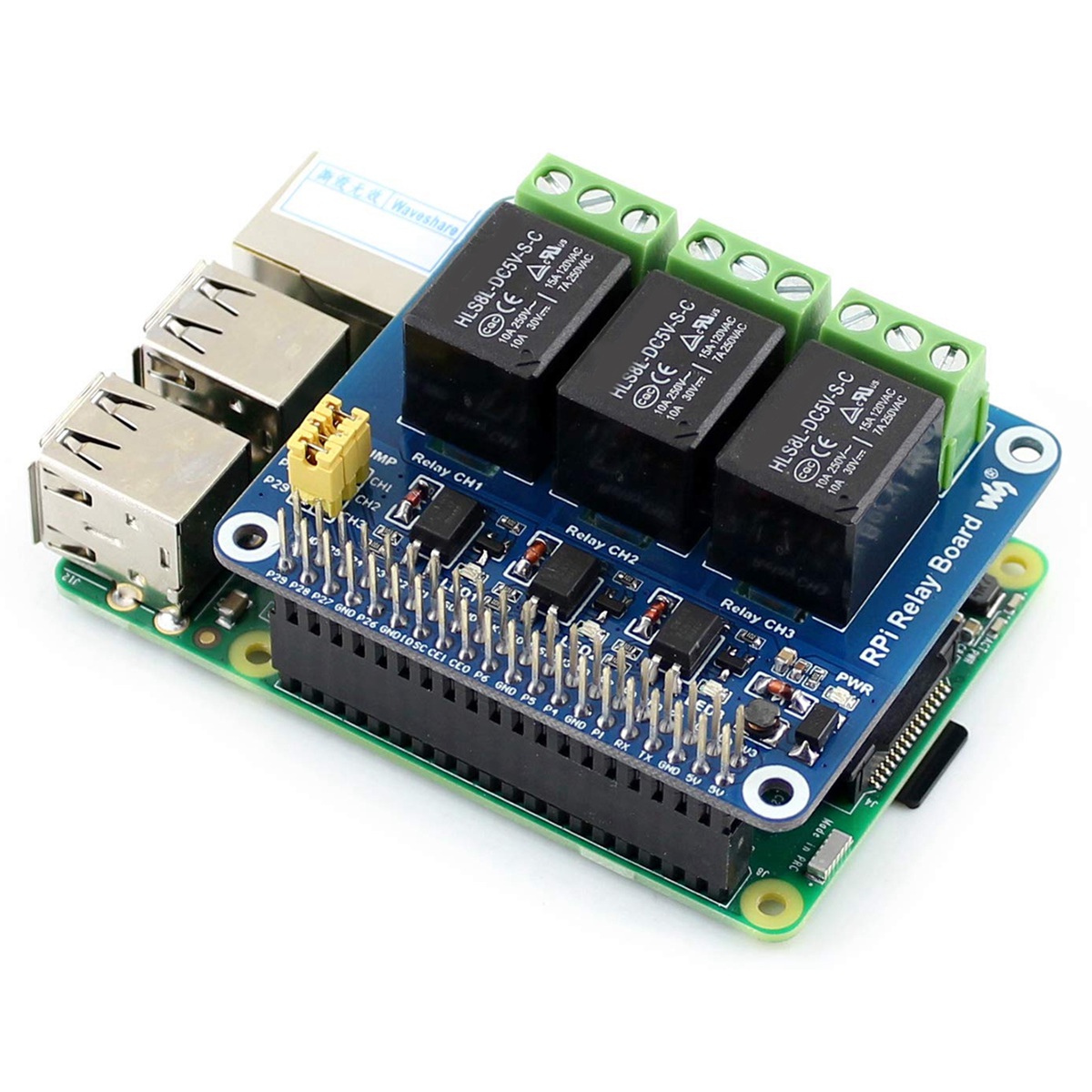 Moduł przekaźnikowy Waveshare  – Raspberry Pi Zero recenzja i cena