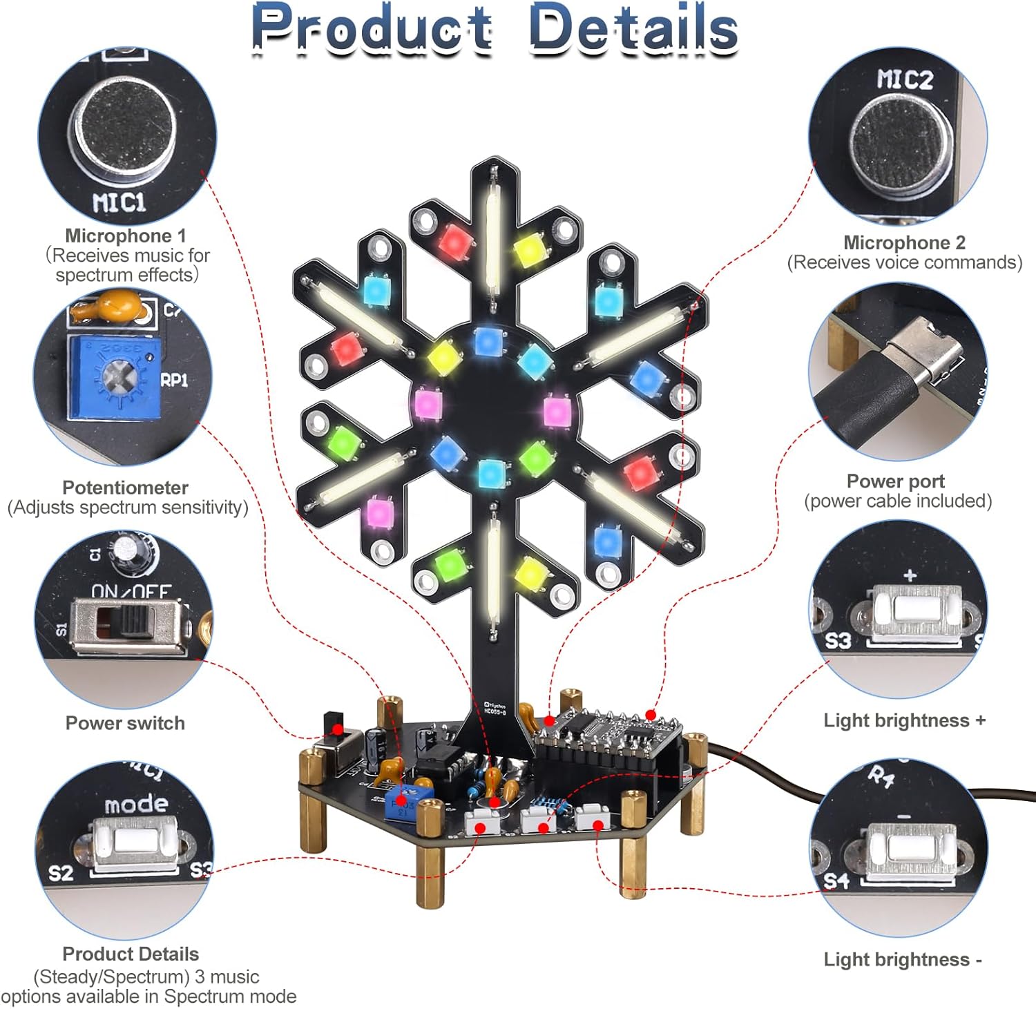 Zestaw do ćwiczeń lutowania z  – Diy Electronics Learning Kit recenzja i cena