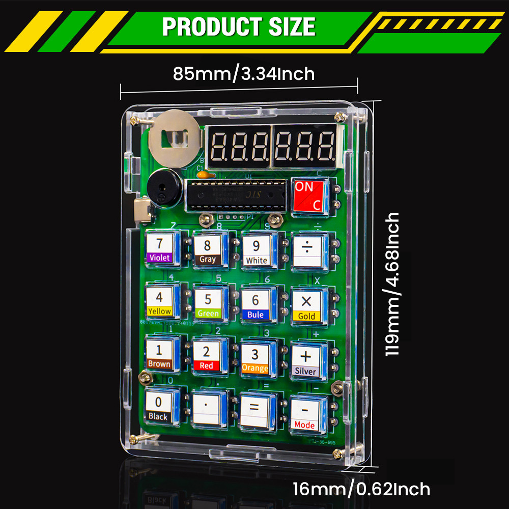 Kalkulator DIY Elektroniczny z – Pcb Etching Kit recenzja i cena